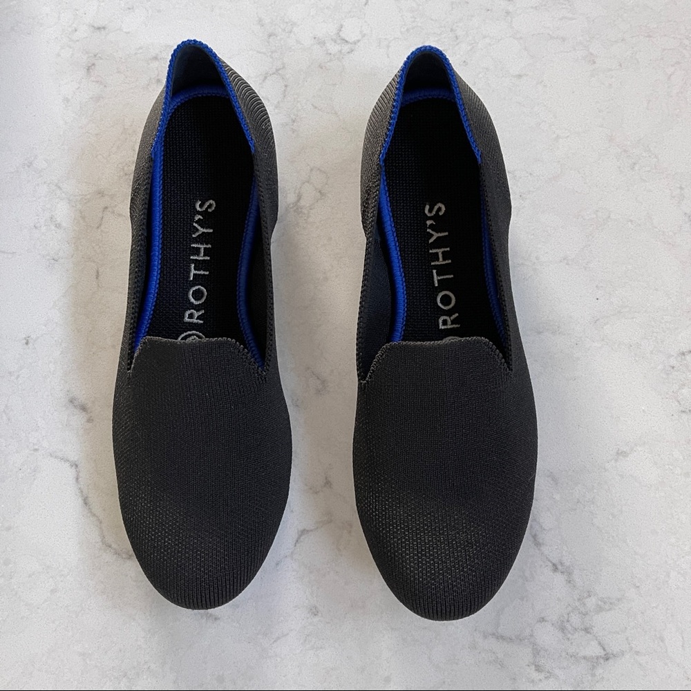 Rothys black loafers